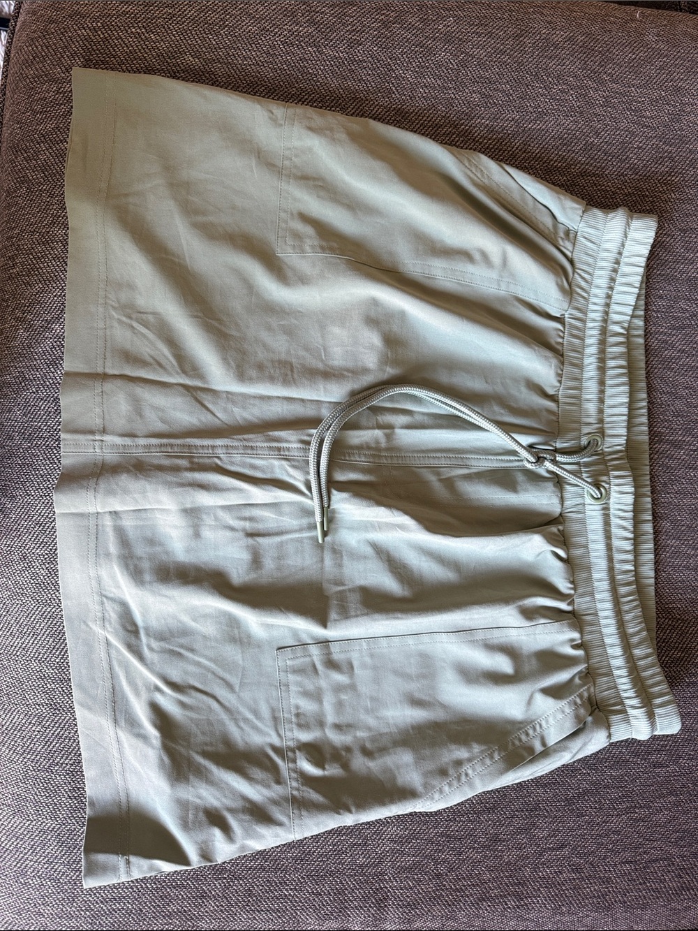 LOFT Lou & Grey Women’s Drawstring Waist Casual Skort- Sage Green